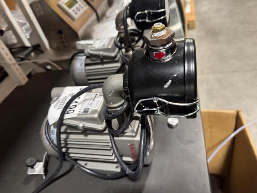 Becker VT4.8 Single-Stage Rotary Vane Vacuum Pump with Integrated Motor-cover