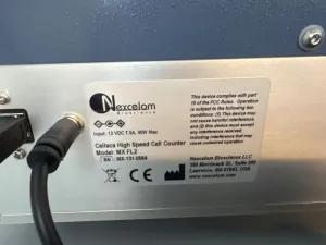 Nexcelom Cellaca MX High Throughput Automated Cell Counter, 2 of 2