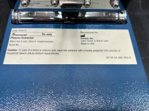 manual plasma extractor, 3 of 3