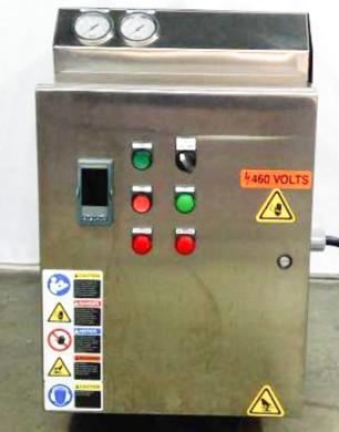 Mokon HY4303PX 15 GPM Stainless Steel Temperature Control Unit 1/2 HP Pump-cover