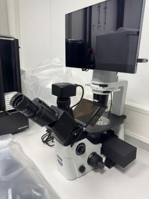 VWR Inverted Microscope IT407 FLD4 FLD with Digital Display and Integrated Camera-cover