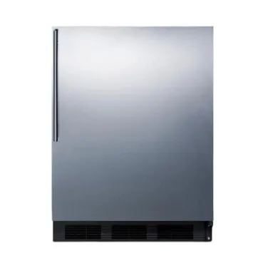 Accucold FF6BK7SSHV 24" Built-In All-Refrigerator with Stainless Steel Door