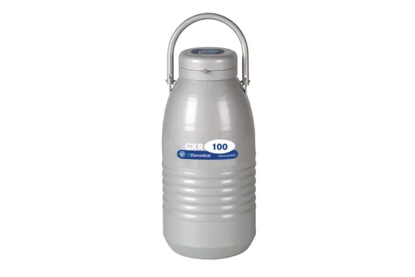Taylor Wharton CXR100 Cryogenic Shipper with Replaceable Absorbent Material and 11″ Canister, IATA Compliant
