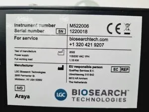 LGC Biosearch Technologies Araya + Tape Array Counter, 20 of 36