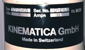 Kinematica Polytron PT10-35 High-Speed Homogenizer with PCU-11 Controller & PT-DA 30 Sterilizable Probe, 8 of 8