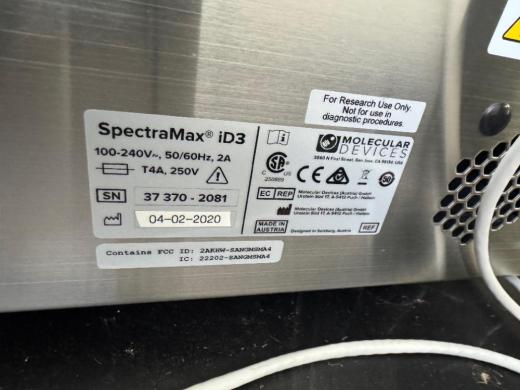 Molecular Devices SpectraMax iD3 Multi-Mode Microplate Reader for Absorbance, Fluorescence, and Luminescence Detection-cover