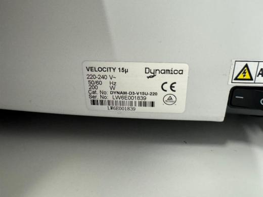 Dynamica Velocity 15u High-Speed Microcentrifuge for Laboratory Applications-cover