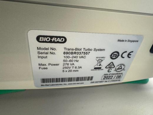 Bio-Rad Trans-Blot Turbo Transfer System-cover