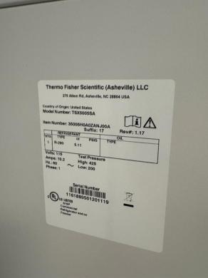 Thermo Fisher Scientific TSX Series Double Door Laboratory Refrigerator TSX5005SA-cover
