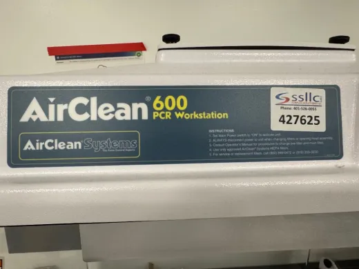 AirClean 600 PCR Workstation with UVTect Contamination Control for PCR Applications