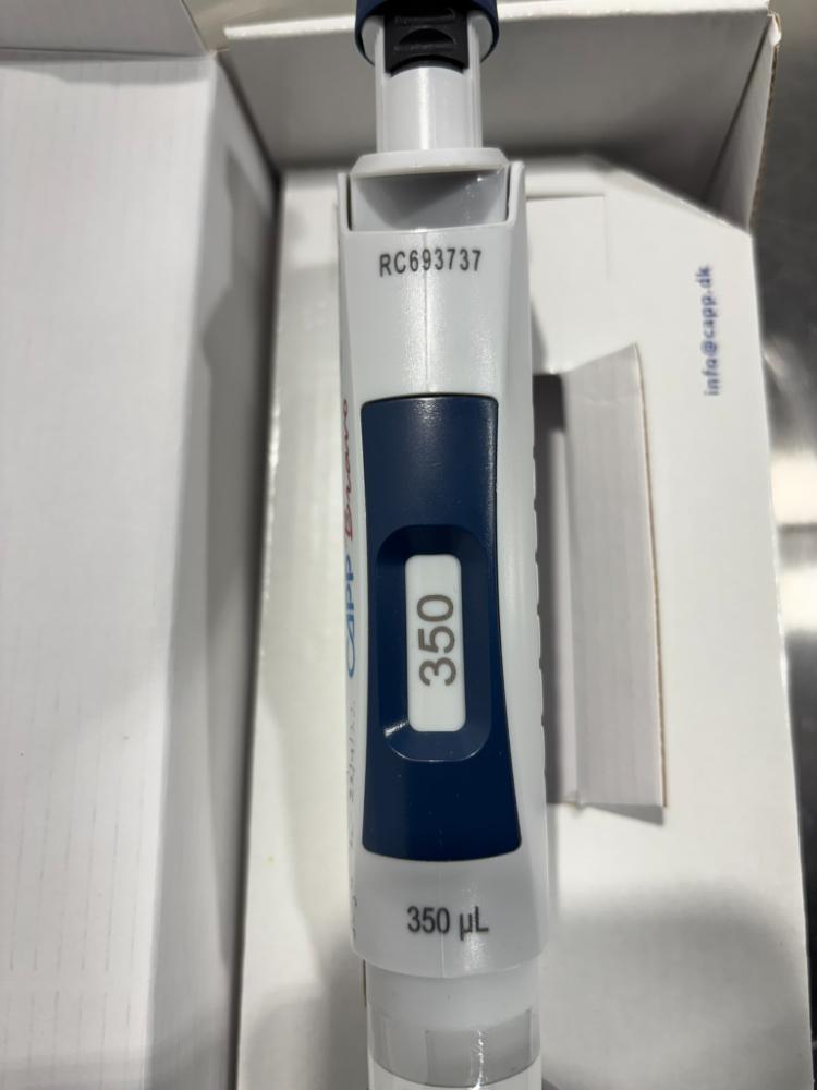 Capp Bravo 350 µL Manual Precision Pipette for Accurate Liquid Handling