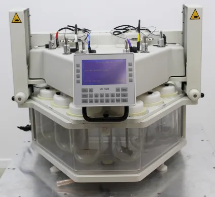 Varian VK7025 Dissolution Apparatus with Enhanced Control, 10-250 RPM, 230V