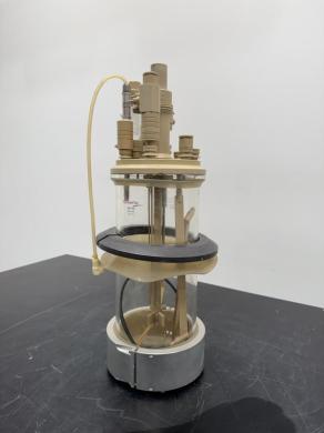 FairMenTec DN150 Glass Bioreactor Fermenter Vessel Bench Top Reactor-cover