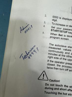 Tuttnauer 2840ELP-B/L-D Tabletop Steam Autoclave Sterilizer with Touchscreen and Printer-cover