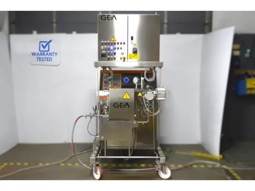 GEA Ariete 3015 High-Pressure Homogenizer with Triplex Plunger Pump and Pneumatic Valve Control