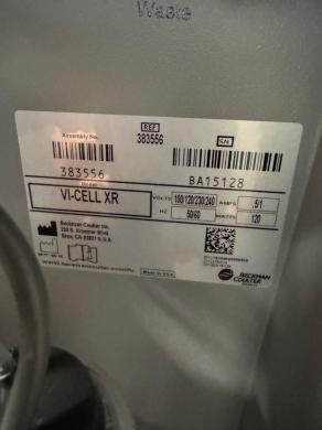 Beckman Coulter Vi-Cell XR Automated Cell Viability and Concentration Analyzer-cover
