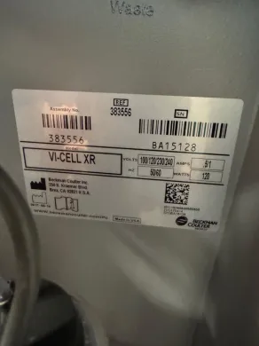 Beckman Coulter Vi-Cell XR Automated Cell Viability and Concentration Analyzer