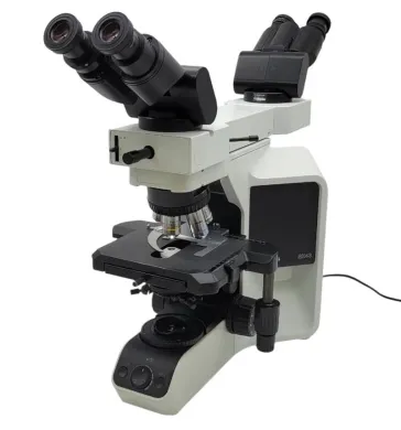 Olympus BX43 Clinical Dual Head Microscope with LED Stand and 100x Oil Objective