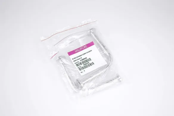 Millipore 313099WB 90-Degree Extended Elbow with W7 Ladish Ends, 9.5 mm Frame 3 Kit 300/450