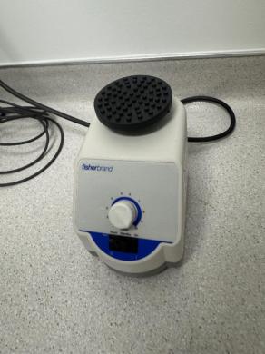 Fisherbrand Analog Vortex Mixer Model 9454FIALUS with Rubber Cup Head-cover