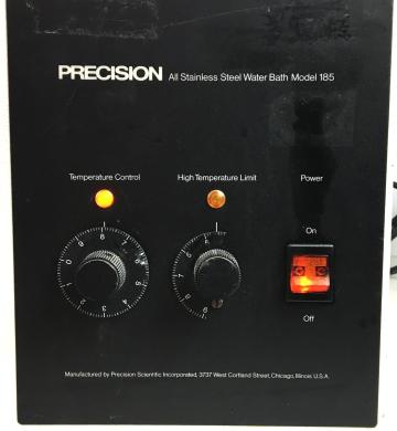 Precision 185 (66562) 18L Water Bath with Analog Temperature Control-cover