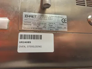 Ehret STE 1610/2/100 Dry Heat Sterilizing Oven, 2 of 2