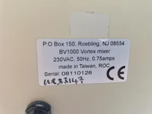 Benchmark Scientific BV1000 BenchMixer Vortex Mixer, 6 of 6