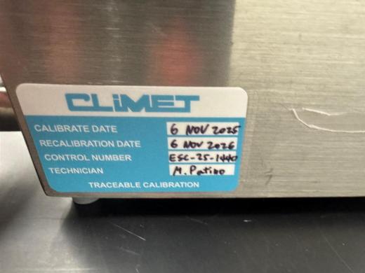 Climet CI-95A 100 LPM Microbial Air Sampler for Environmental and Cleanroom Monitoring-cover