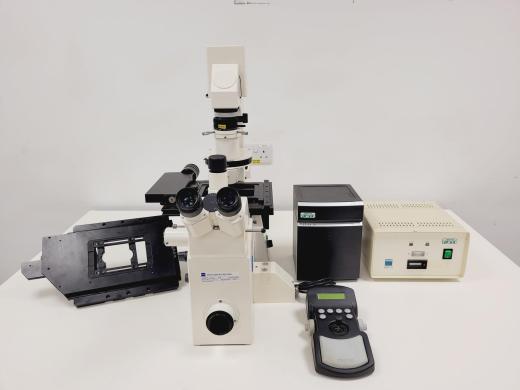 Zeiss Axiovert 135 TV with XBO 75 and Motorized Stage-cover