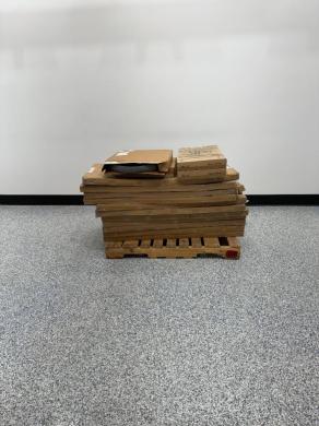 Modular Laboratory Workbenches with Midnight Blue Table Tops and Stainless Steel Wall Shelving-cover