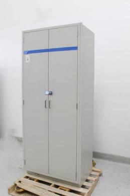 Hanson Tall Laboratory Storage Cabinet with Double Doors and Removable Shelves-cover