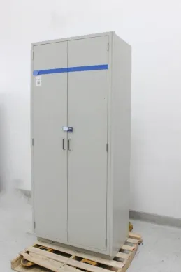 Hanson Tall Laboratory Storage Cabinet with Double Doors and Removable Shelves