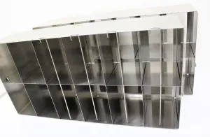 VWR 89214-698 Stainless Steel Ultra-Low Temperature Freezer Rack for Microtiter Plates, 5 of 8