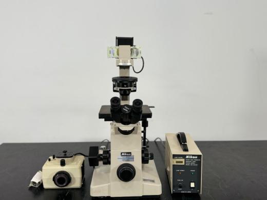 Nikon Diaphot Inverted Microscope for Advanced Cell Imaging and Fluorescence Analysis-cover