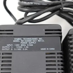 Symbol Power Supply Unit Model 50-04000-041 for LL425-500 Decoders and LS3070 Base, 2 of 2
