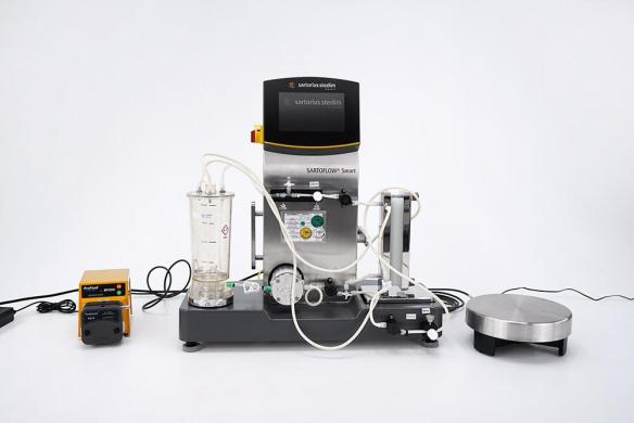 Sartorius SFSmart Sarto Flow Smart Crossflow Filtration System with Balance and Pump 1000014464-cover