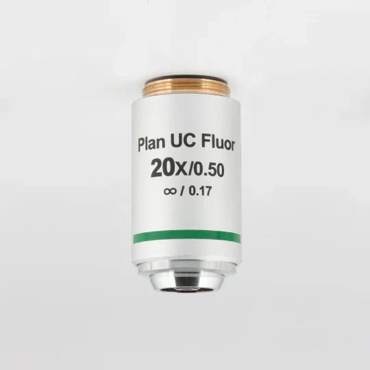 MOTIC Plan FLUOR Objective PL UC FL 20X/0.50 for Fluorescence Microscopy (WD 2.2mm)
