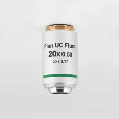 MOTIC Plan FLUOR Objective PL UC FL 20X/0.50 for Fluorescence Microscopy (WD 2.2mm)