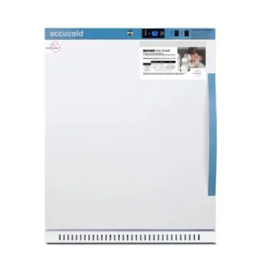 Accucold AFZ5PVBIADAMCLHD 4 Cu.Ft. ADA Height Breast Milk Freezer