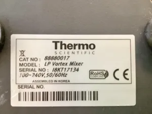 Thermo Scientific LP Low-Profile Vortex Mixer with Variable Speed Control, 9 of 9