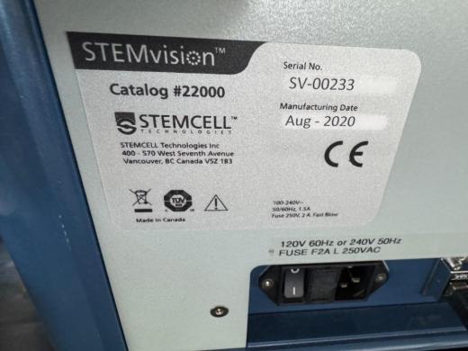 STEMCELL Technologies STEMvision Automated Cell Counter for Precision Cell Counting-cover