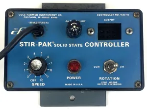 Cole-Parmer Stir-Pak 4558-03 Solid State Speed Control Controller, 12 of 15