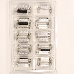 Conec 165X17169X D-Sub Metal Cap Connector, Pack of 19, 3 of 6