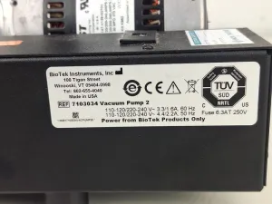 BioTek Instruments GAST Vacuum Pump 7103034, 3 of 5