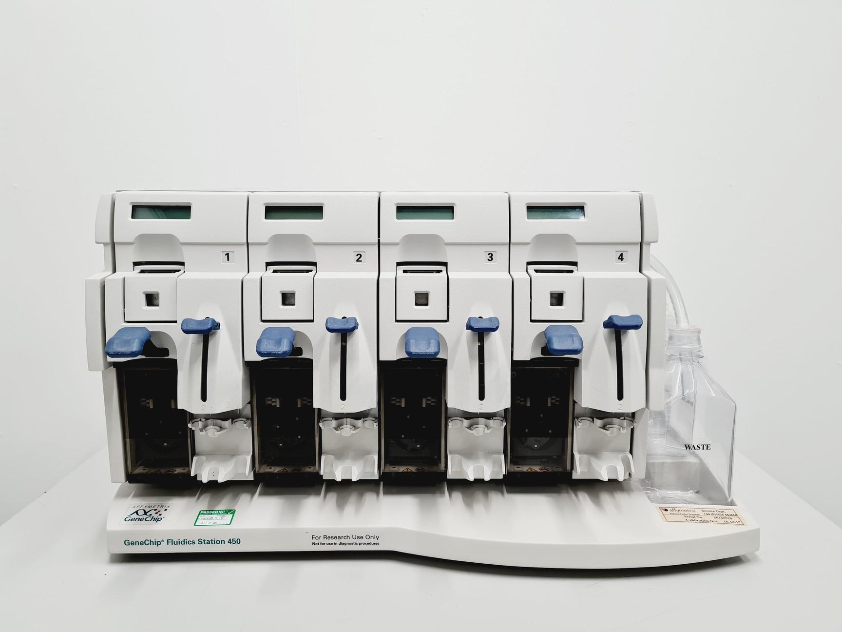 GeneChip Fluidics Station Model 450 Lab for Automated Microarray Processing