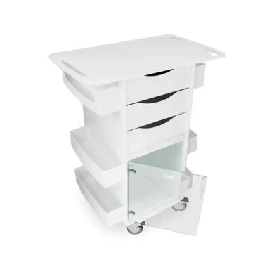 TrippNT Core DX Extended Top Cart with Hinged or Sliding Door, Mobile Laboratory Storage Solution-cover
