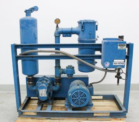 Novatec VPU-5 Power Unit Vacuum Pump with 5HP Motor and Roots 33URAI Blower-cover