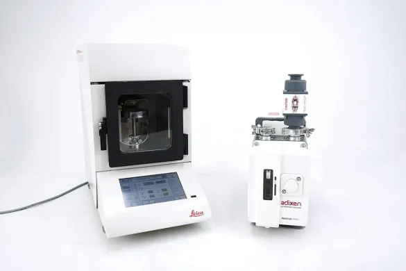 Leica EM ACE200 Vacuum Coater for Sputter Coating with Adixen Vacuum Pump