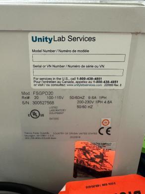 Thermo Fisher Scientific Isotemp GPD20 Digital Laboratory Water Bath-cover