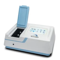 SCILOGEX SCI-2101UV Single-Beam UV-Vis Spectrophotometer with 190-1100nm Range and 1nm Bandwidth, 2 of 3